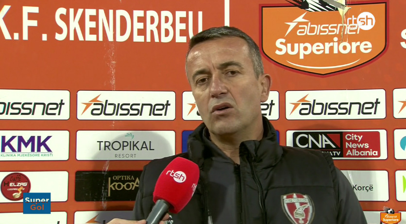 Skënderbeu, trajneri Ahmataj pas fitores: Tani jemi më të qetë