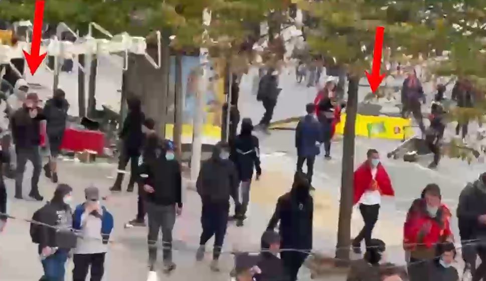 Protesta e dhunshme në Tiranë, arrestohen 56 persona dhe procedohen 97 të tjerë, plagosen 24 efektivë policie