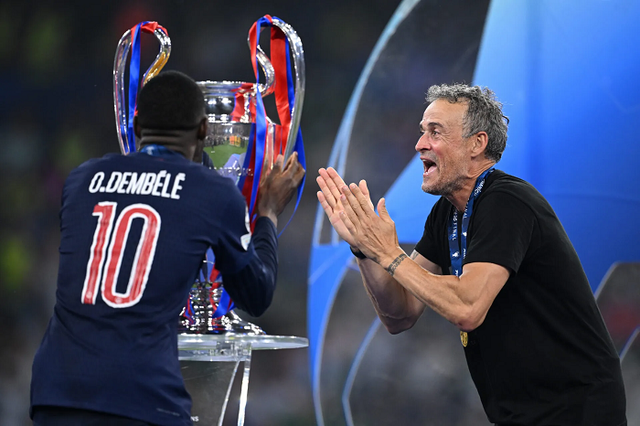 Luis Enrique mbron Dembélé nga kritikat: Luajti shumë mirë