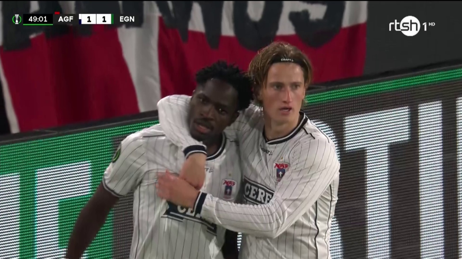 Conference League në RTSH/ Minutë pas minute Aarhus FC-Egnatia 1-1, Fernando dhe Gruda i shkojnë pranë golit të avantazhit