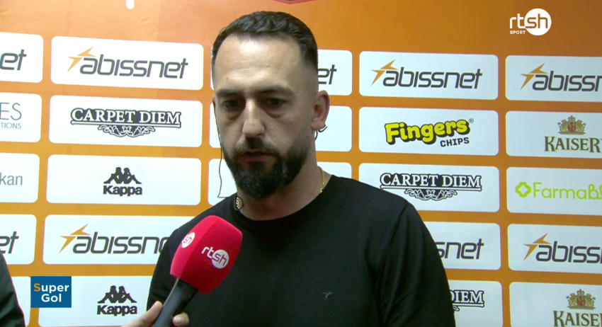 Elbasani-Partizani në RTSH, Daja: I kënaqur me pikët, por jo me lojën
