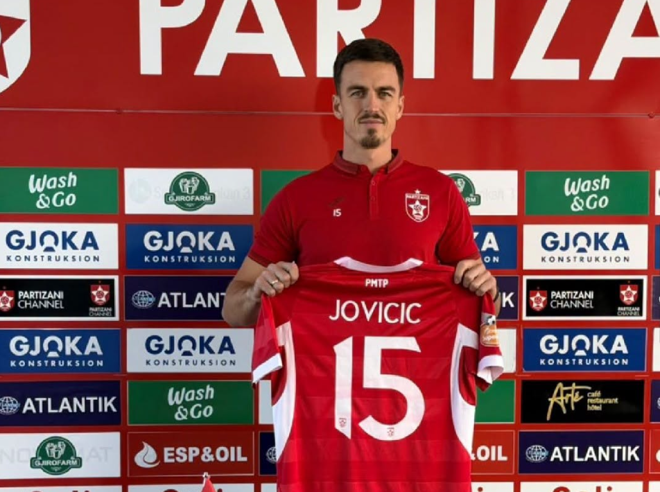 Një mbrojtës me eksperiencë për Partizanin, zyrtarizohet Aleksandar Jovicic